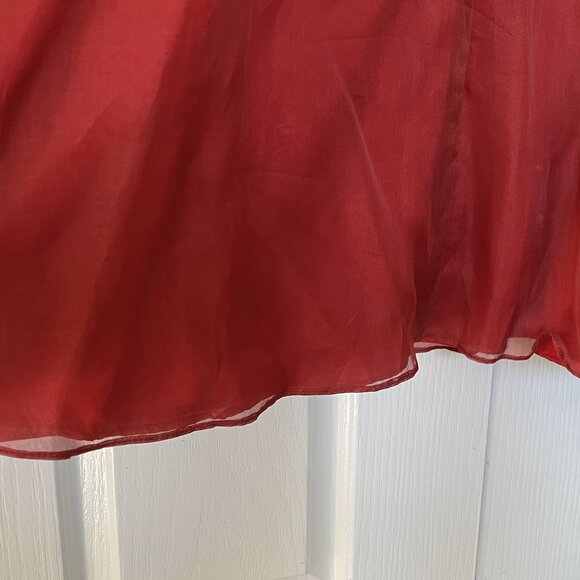 Siri by San Francisco Silk Chiffon Formal Gown - Picture 6 of 7